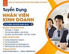 Công Ty Thabilabco Tuyển Dụng Hà Nội 2023 Mới