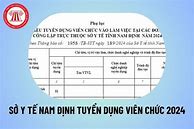 Sở Y Tế Tuyển Dụng Viên Chức 2024