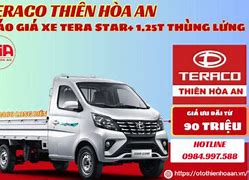 Xe Tải Tera Star Thùng Lửng